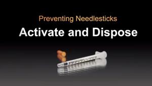 Video Cover Image - Preventing Needls Sticks Activate and Control - Evergreen Nursing Vancouver Video Library